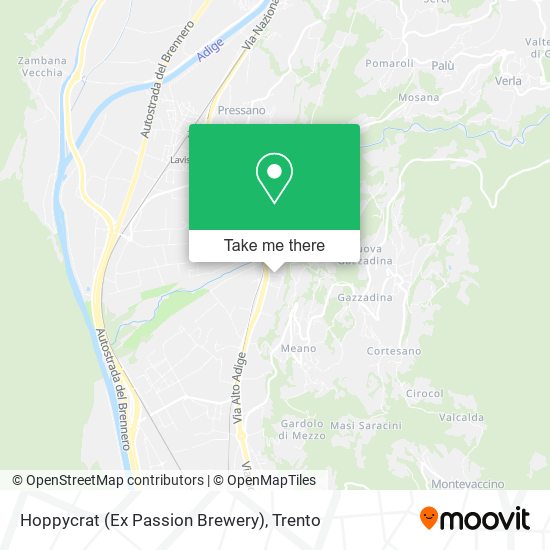 Hoppycrat (Ex Passion Brewery) map