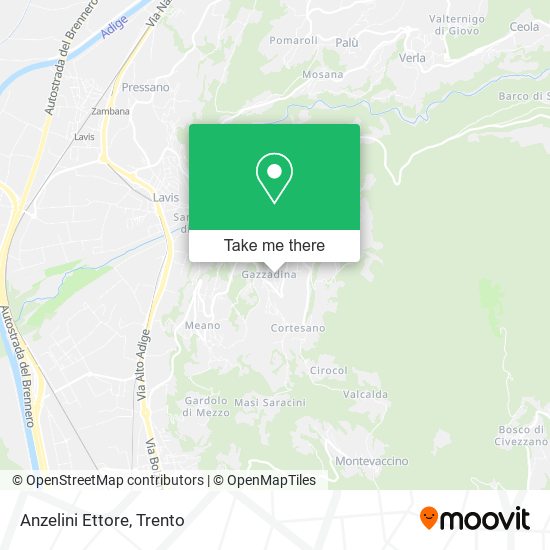 Anzelini Ettore map