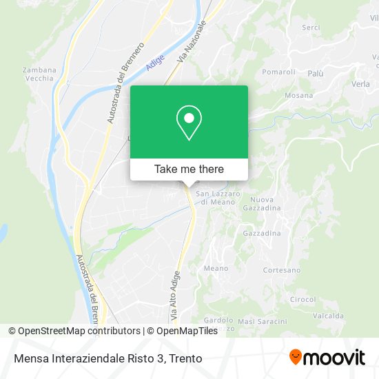 Mensa Interaziendale Risto 3 map