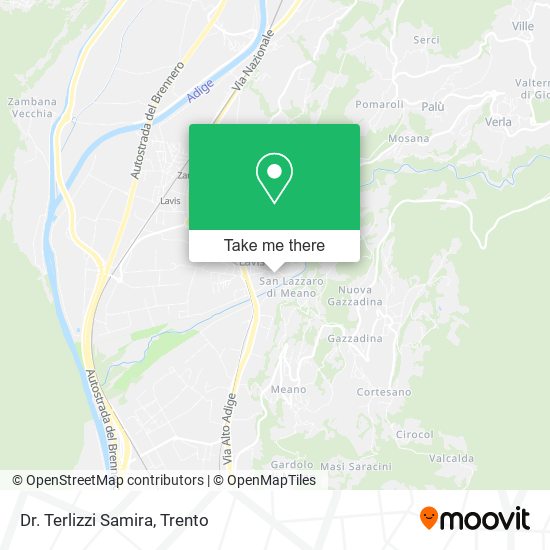 Dr. Terlizzi Samira map