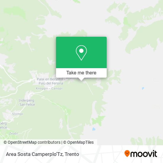 Area Sosta Camperplo'Tz map