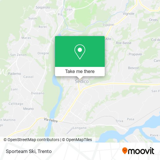 Sporteam Ski map