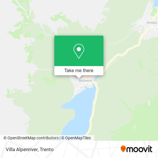 Villa Alpenriver map