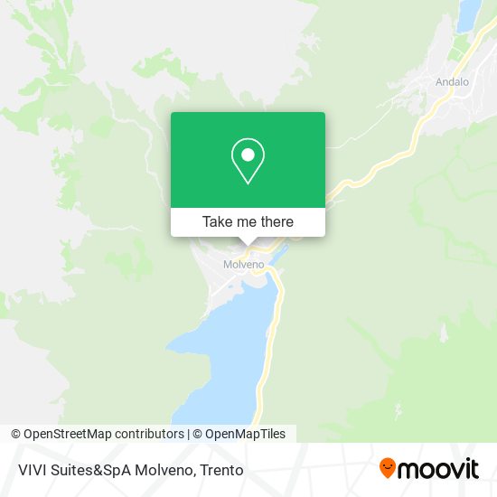 VIVI Suites&SpA Molveno map
