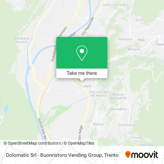 Dolomatic Srl - Buonristoro Vending Group map