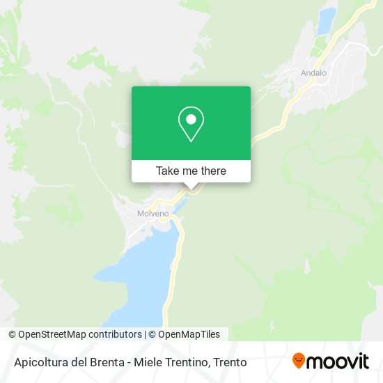 Apicoltura del Brenta - Miele Trentino map