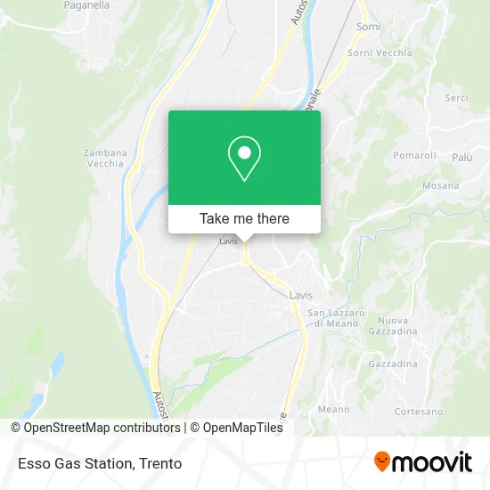 Esso Gas Station map