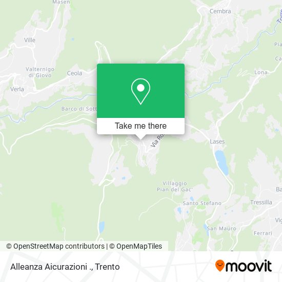 Alleanza Aicurazioni . map