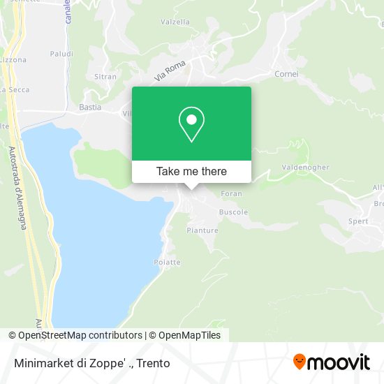 Minimarket di Zoppe' . map