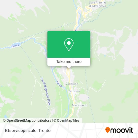 Btservicepinzolo map