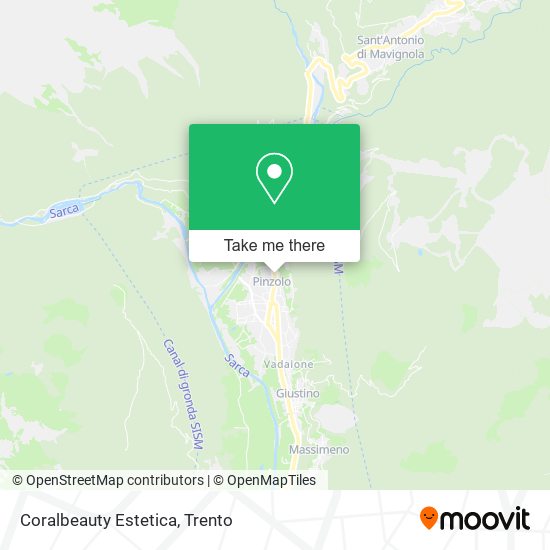 Coralbeauty Estetica map