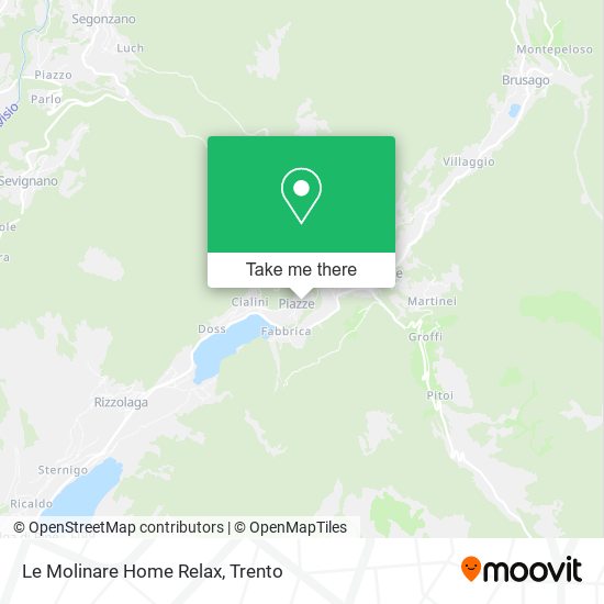 Le Molinare Home Relax map