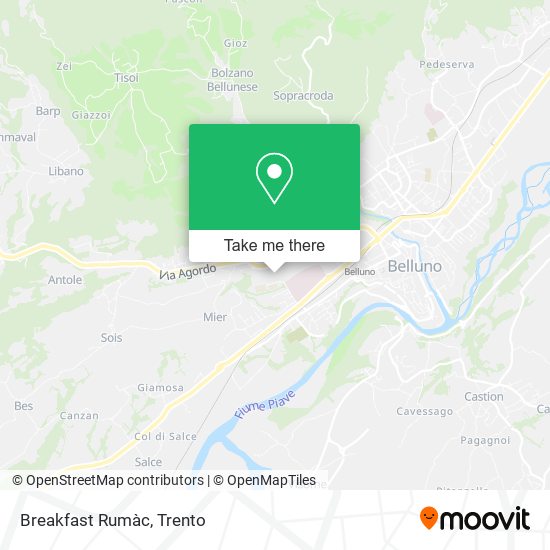 Breakfast Rumàc map