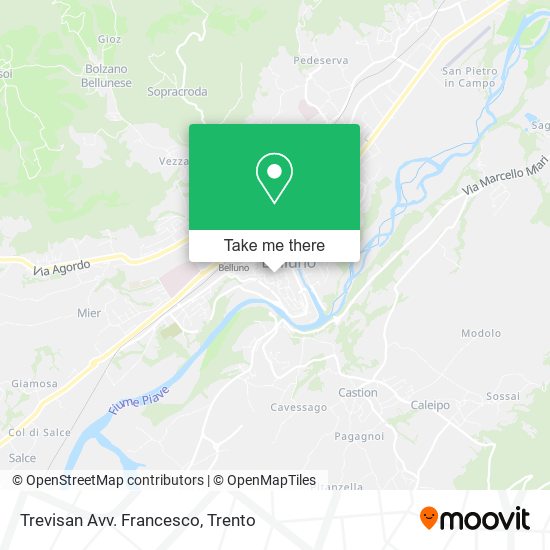Trevisan Avv. Francesco map