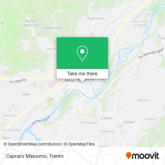 Capraro Massimo map