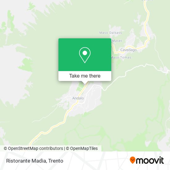 Ristorante Madìa map