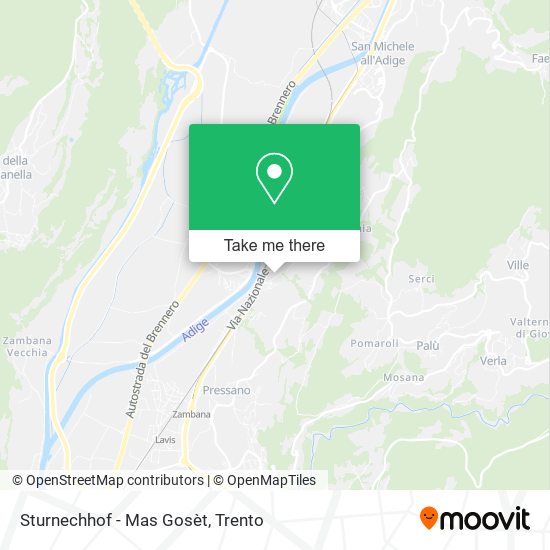 Sturnechhof - Mas Gosèt map