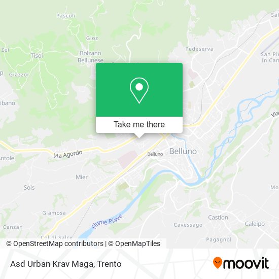 Asd Urban Krav Maga map