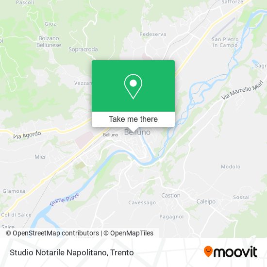 Studio Notarile Napolitano map