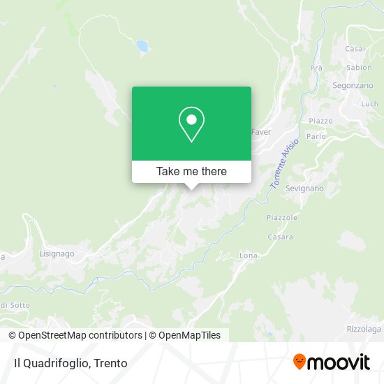Il Quadrifoglio map