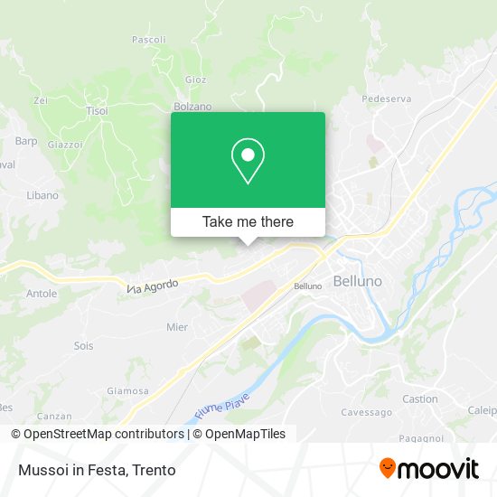 Mussoi in Festa map