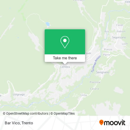 Bar Vico map