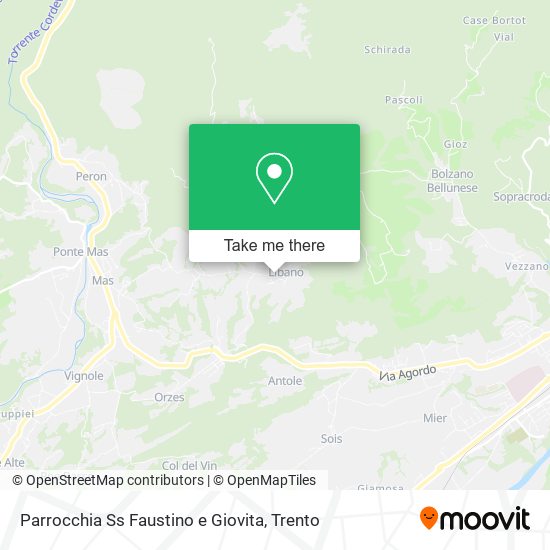 Parrocchia Ss Faustino e Giovita map
