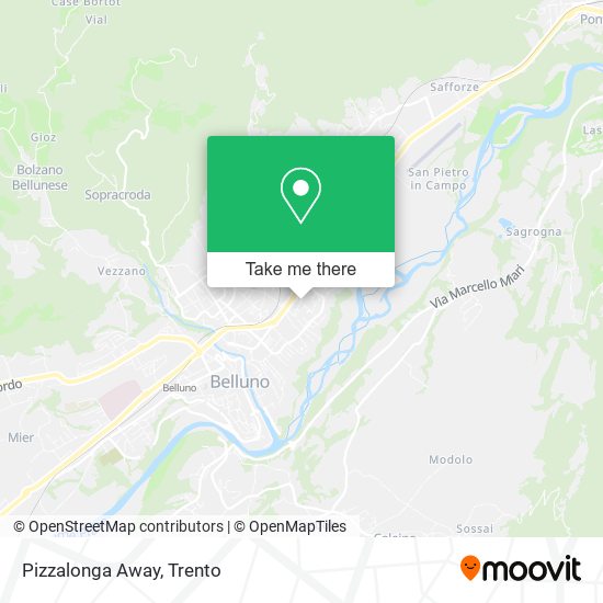 Pizzalonga Away map