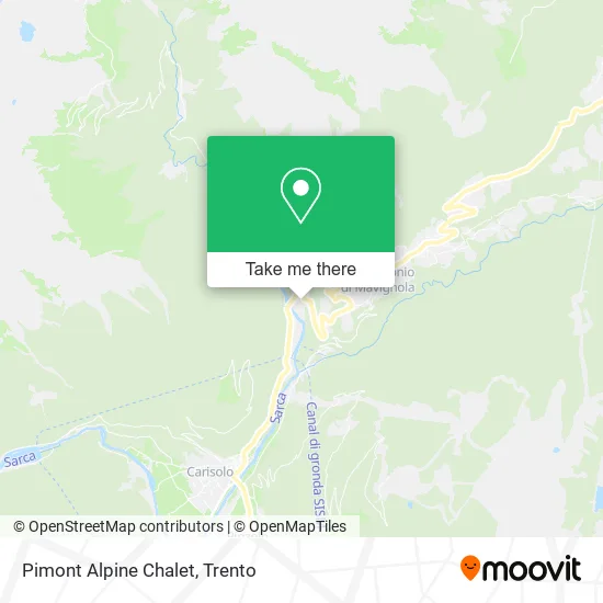 Pimont Alpine Chalet map