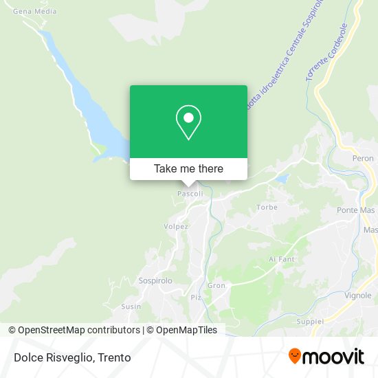 Dolce Risveglio map