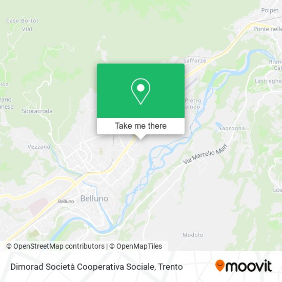 Dimorad Società Cooperativa Sociale map