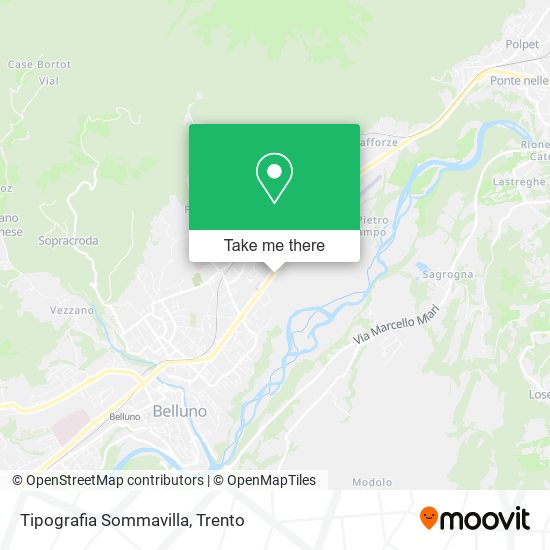 Tipografia Sommavilla map