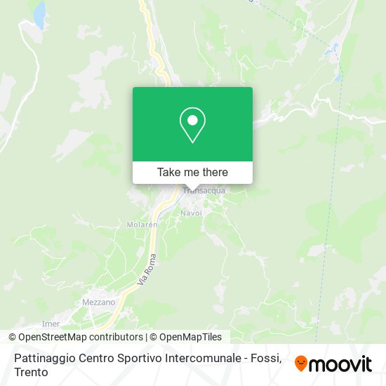 Pattinaggio Centro Sportivo Intercomunale - Fossi map