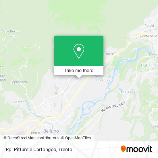 Rp. Pitture e Cartongeo map