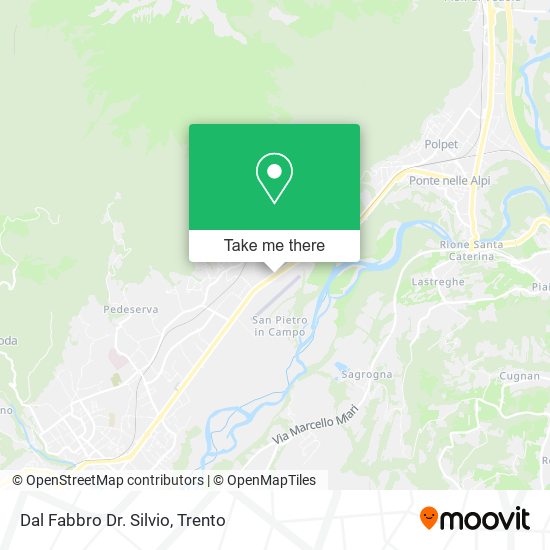 Dal Fabbro Dr. Silvio map