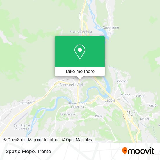 Spazio Mopo map