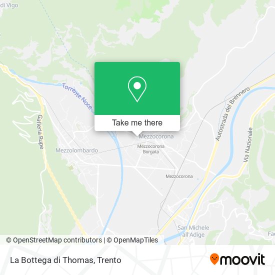 La Bottega di Thomas map