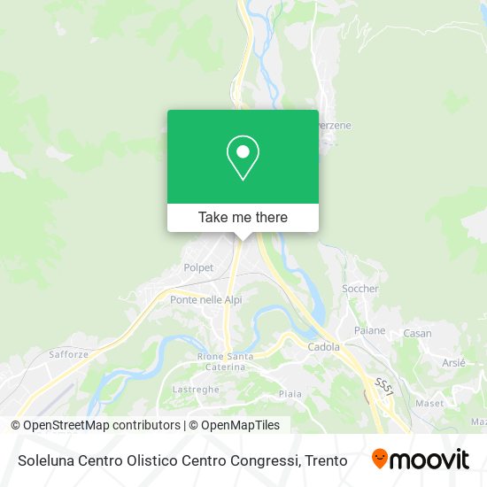 Soleluna Centro Olistico Centro Congressi map