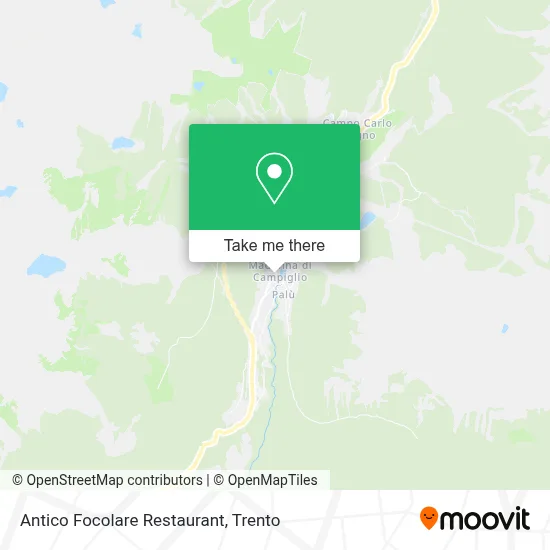 Antico Focolare Restaurant map