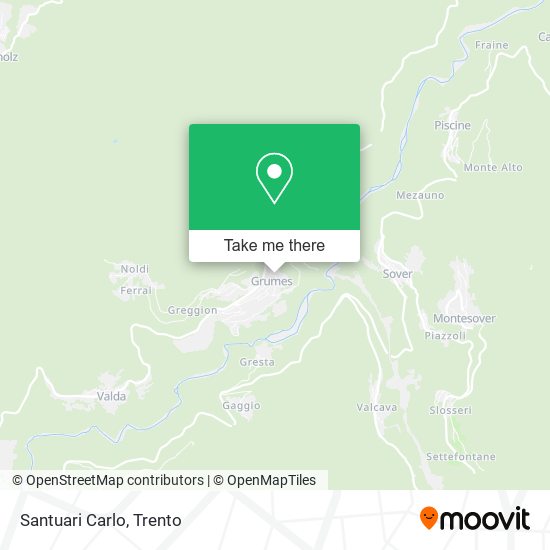 Santuari Carlo map