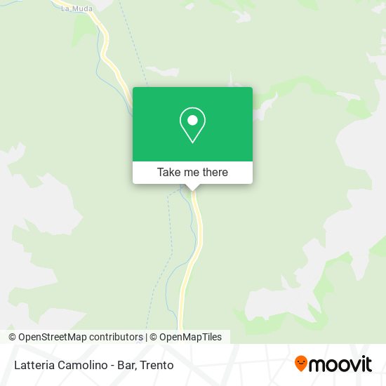 Latteria Camolino - Bar map