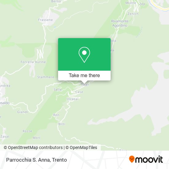 Parrocchia S. Anna map