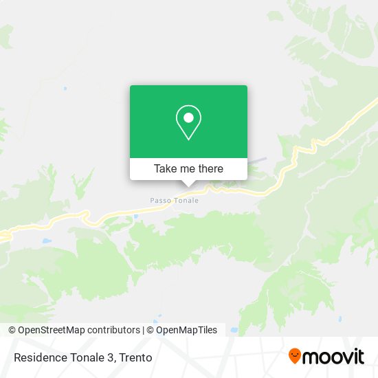 Residence Tonale 3 map