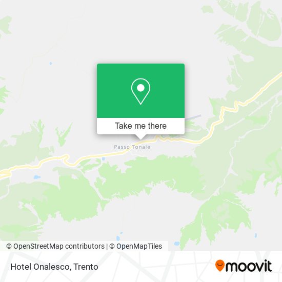 Hotel Onalesco map