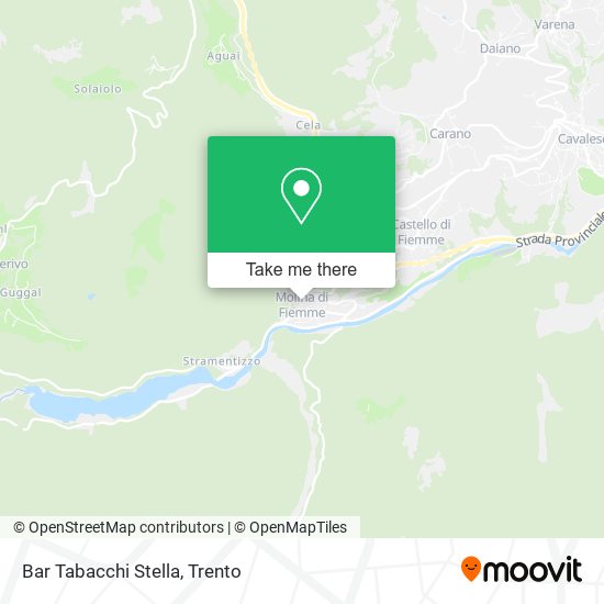 Bar Tabacchi Stella map