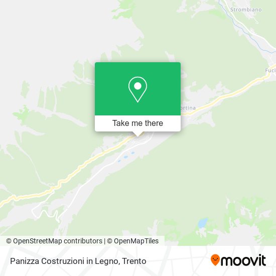 Panizza Costruzioni in Legno map