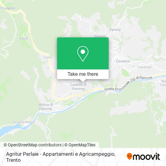 Agritur Perlaie - Appartamenti e Agricampeggio map