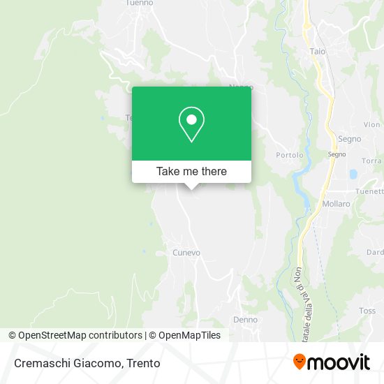 Cremaschi Giacomo map