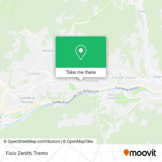 Fisio Zenith map