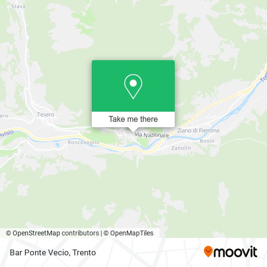 Bar Ponte Vecio map